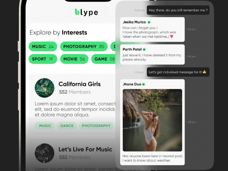 Messagerie et chat en temps réel